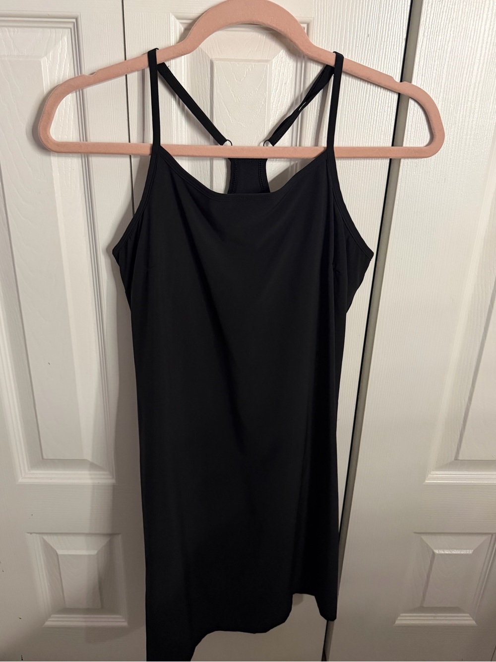 Target Black Mini Dress with Double Straps